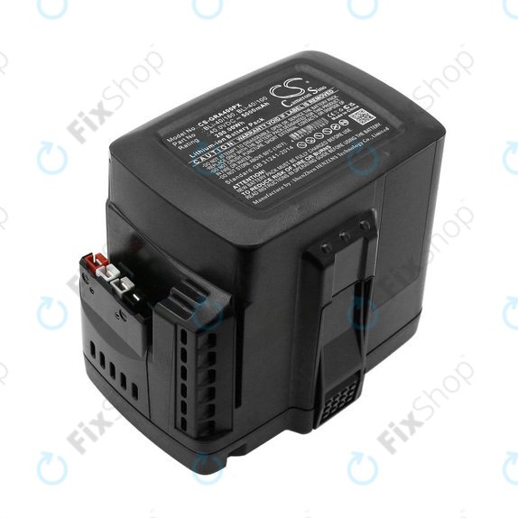 Battery for Gardena Powercut Li40/30, Powermax Li-40/41, 5000mAh, Li-Ion, 40V, BLi-40/160, BLi-40/100, HQ