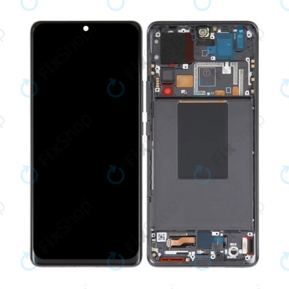 Xiaomi 12 Pro 2201122C 2201122G - LCD Display + Touch Screen + Frame (Black) OLED