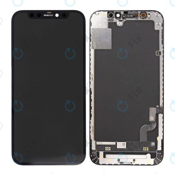 Display In-Cell FHD for iPhone 12 Mini, Touch Screen with Frame, FixPremium