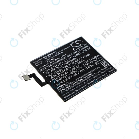 Battery for Amazon Kindle Paperwhite 4 (2018), 1500mAh, Li-Pol, 3.8V, ST22, HQ