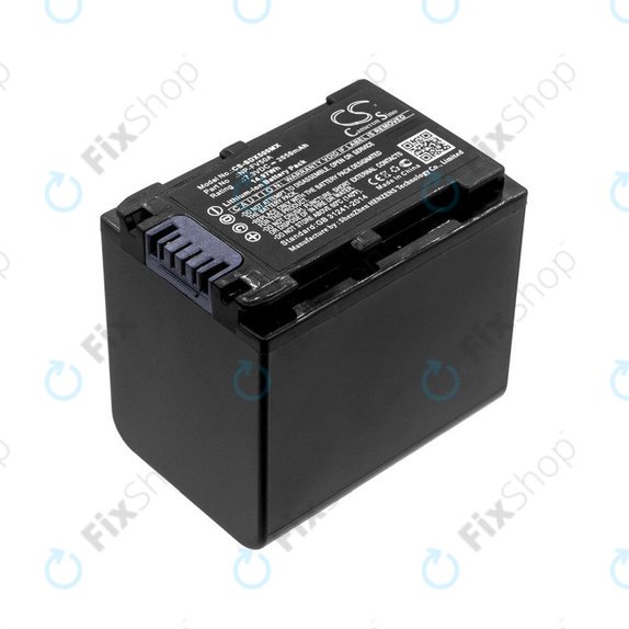 Battery for Sony Fdr-Ax33, Sony Fdr-Ax40, Sony Fdr-Ax45, Sony Fdr-Ax, 2050mAh, Li-Ion, 7.3V, NP-FV50A, HQ