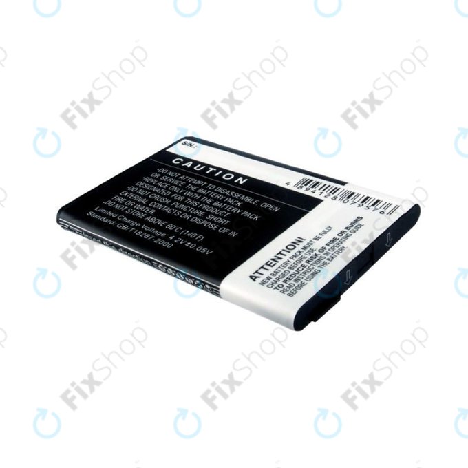 Battery for Gigabyte GSmart G1345, 1500mAh, Li-Ion, 3.7V, GLS-H03, HQ