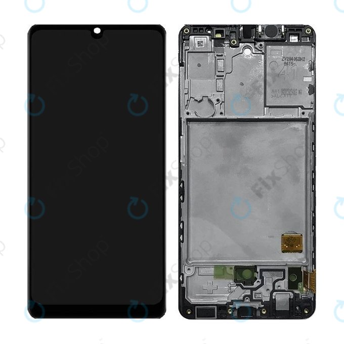 Samsung Galaxy A41 A415F - LCD Display + Touch Screen + Frame (Prism Crush Black) TFT