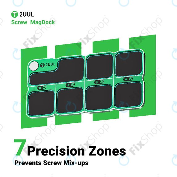 Magnetic Screw Storage Pad, Alloy, 2UUL ST95
