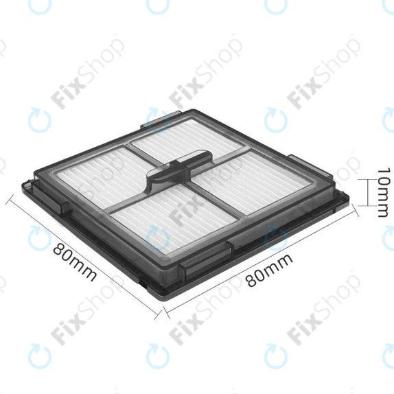 HEPA Filter, 2pcs for Roborock Q10 VF, Q10 VF+, Q10 V, Q10 V+, Q10 S5, Q10 S5+