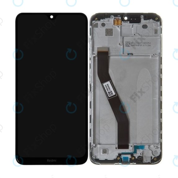 Xiaomi Redmi 8, Redmi 8A - LCD Display + Touch Screen + Frame (Onyx Black) - 5600040C3I00 Genuine Service Pack