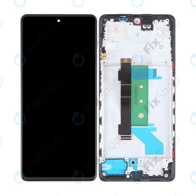 Xiaomi Redmi Note 12 Pro+ 5G - LCD Display + Touch Screen + Frame (Midnight Black) OLED