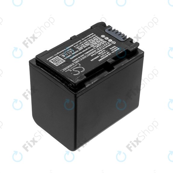 Battery for Sony Fdr-Ax33, Sony Fdr-Ax40, Sony Fdr-Ax45, Sony Fdr-Ax, 2050mAh, Li-Ion, 7.3V, NP-FV50A, HQ