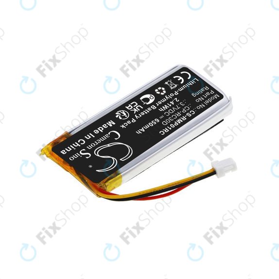 Battery for Razer Naga Pro, Basilisk Ultimate, 650mAh, Li-Pol, 3.7V, CP-RC30D, HQ