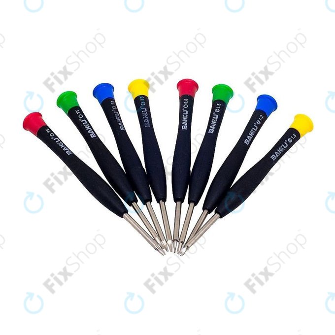 Baku BK-6108 - Screwdriver Set for Phones, Tablets & Notebooks (8pcs)