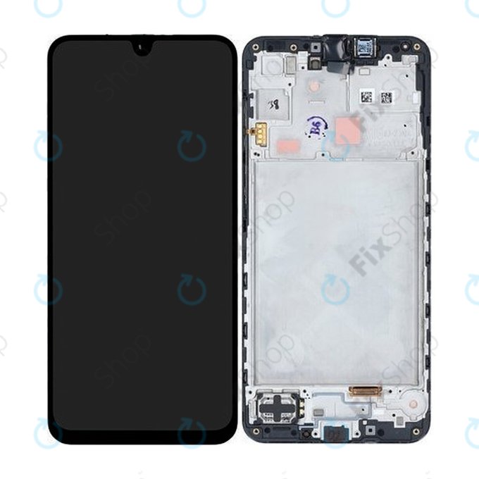 Samsung Galaxy A16 5G - LCD Display + Touch Screen + Frame (Blue Black) - GH82-36143A Genuine Service Pack