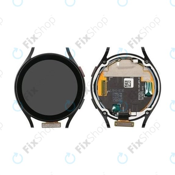 Samsung Galaxy Watch 4 44mm R870 R875 - LCD Display + Touch Screen + Frame (Black) - GH97-26410A Genuine Service Pack