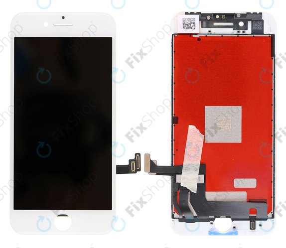 Display for iPhone 8, SE (2020), SE (2022), White, Touch Screen with Frame