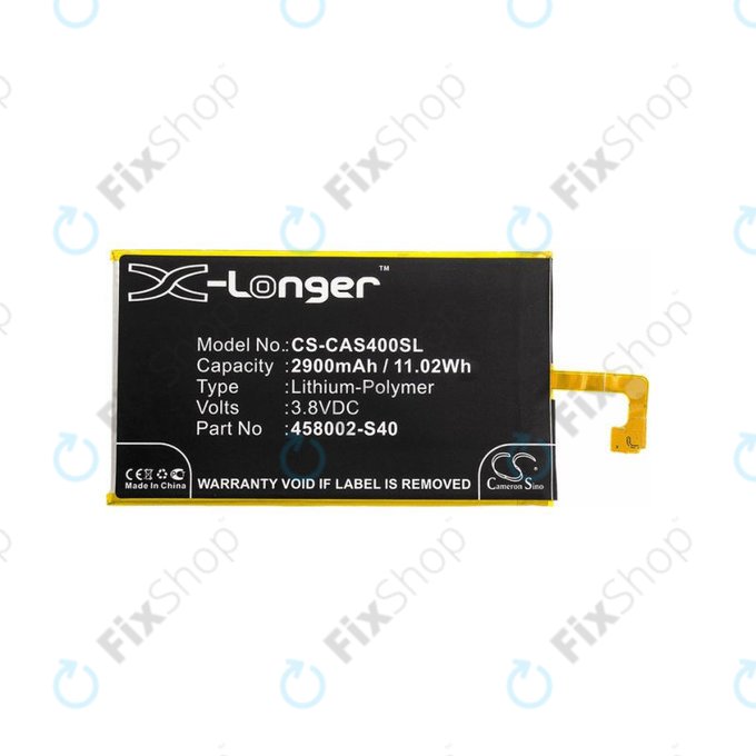 Caterpillar CAT S40 - Battery 458002-S40 2900mAh HQ