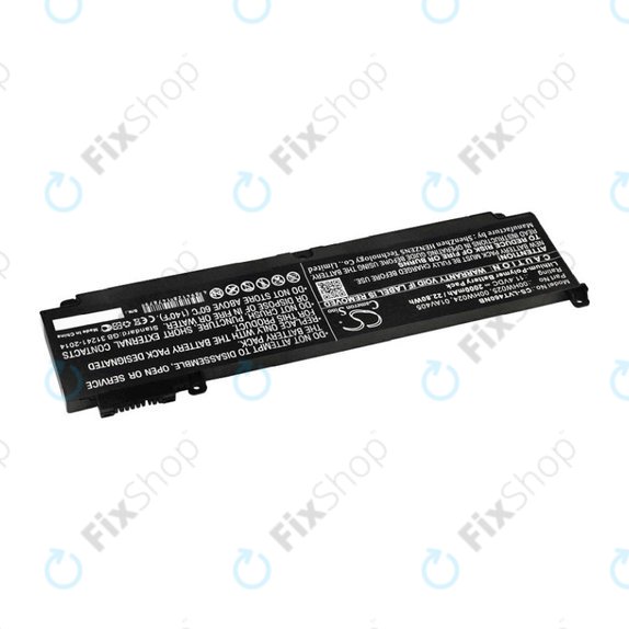 Battery for Lenovo ThinkPad T460S, T470S, 2000mAh, Li-Pol, 11.4V, 00HW025, HQ