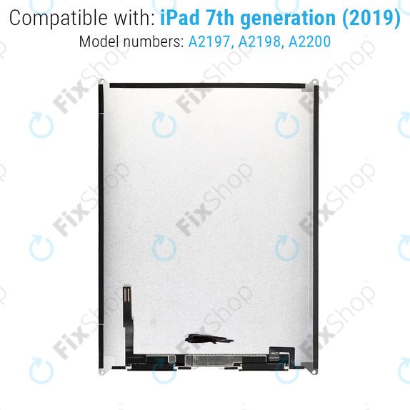 LCD Display for Apple iPad (7th Gen 2019, 8th Gen 2020, 9th Gen 2021), Refurbished