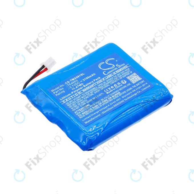 Battery for Technaxx TX-59, TX-59+, 3100mAh, Li-Pol, 3.7V, TE4653, HQ