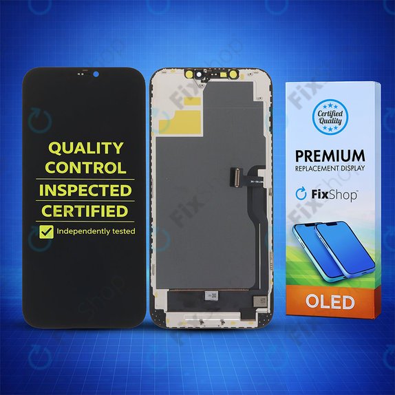 Display Soft OLED for iPhone 12 Pro Max, Touch Screen with Frame, DIAGNOSTIC