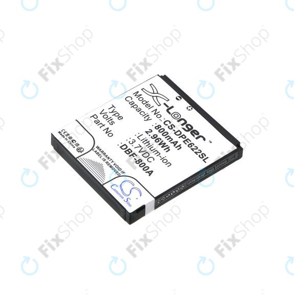 Battery for Doro PhoneEasy 2314, 2315, 1360, 520, 800mAh, Li-Ion, 3.7V, DBF-800A, HQ