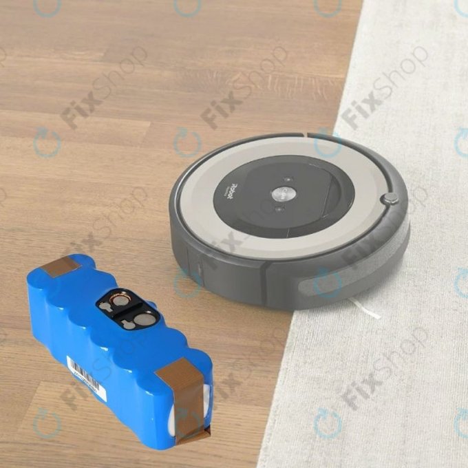 iRobot Roomba 500, 600, 700, 800, 900-series, R3, Scooba 450, Vileda 137173 - Battery 11702, GD-Roomba-500, VAC-500NMH-33 Ni-MH 14.4V 4000mAh