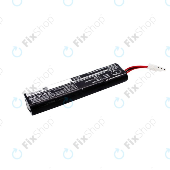 Battery for Schiller America AED 10 Jump Start, 3000mAh, Li-MnO2, 12V, 00185-2, HQ