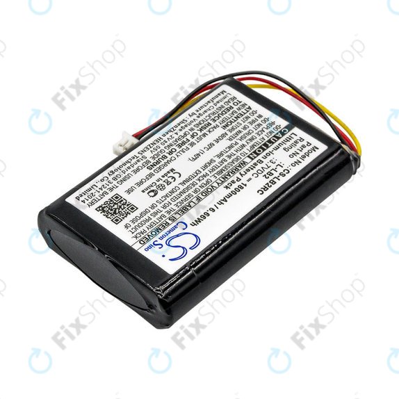 Battery for Logitech MX1000, 1800mAh, Li-Ion, 3.7V, L-LB2, HQ