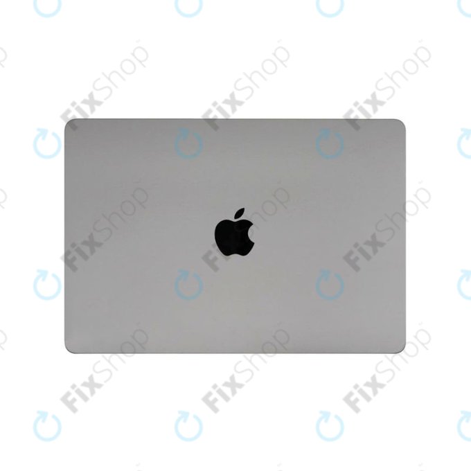 LCD display for MacBook Air 15", A3114 (2024), with front glass and cover, Space Gray, 661-40259, Genuine Apple