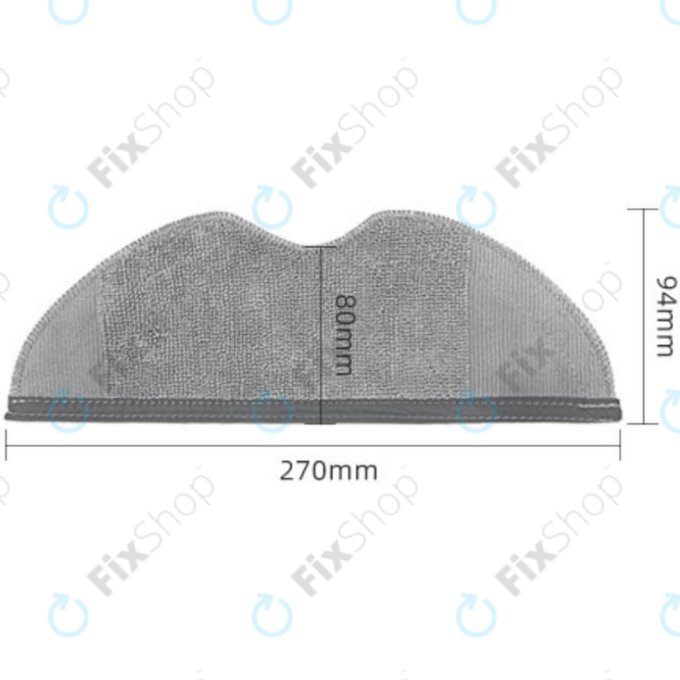 Mop Cloth, 2pcs for Xiaomi Robot Vacuum E5