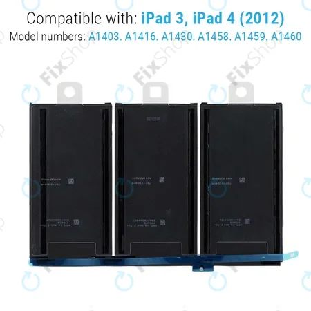 Apple iPad 3, iPad 4 - Battery 11560mAh