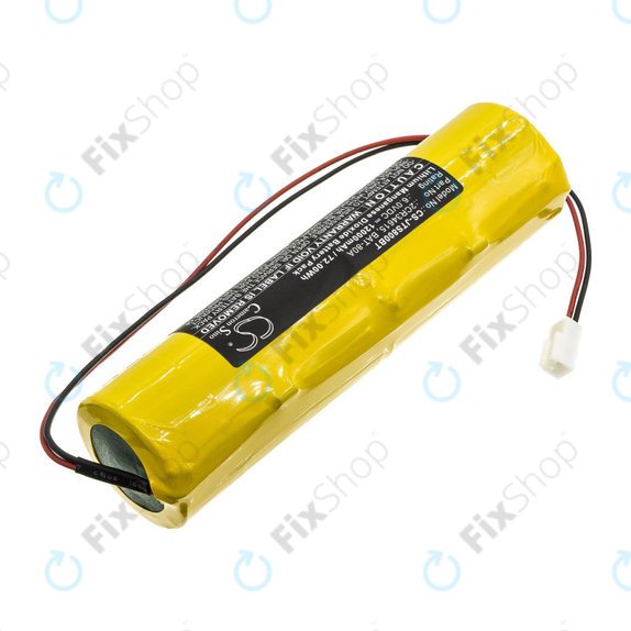 Battery for Jablotron JA80A, 12000mAh, Li-MnO2, 6V, 2CR34615, HQ