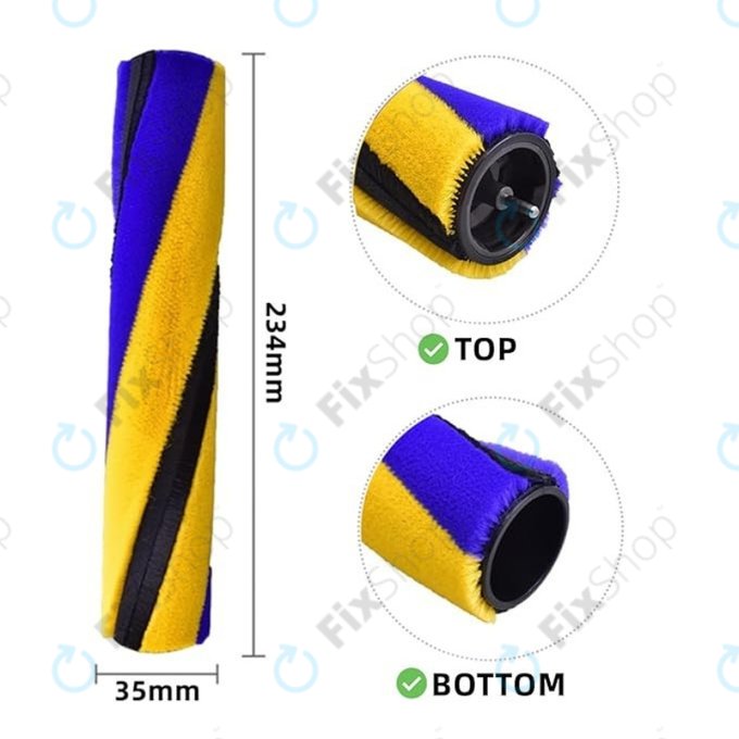 Dyson V11, V12, V15, V15s Detect Submarine - Slim Fluffy Soft Roller Cleaner Head Main Brush