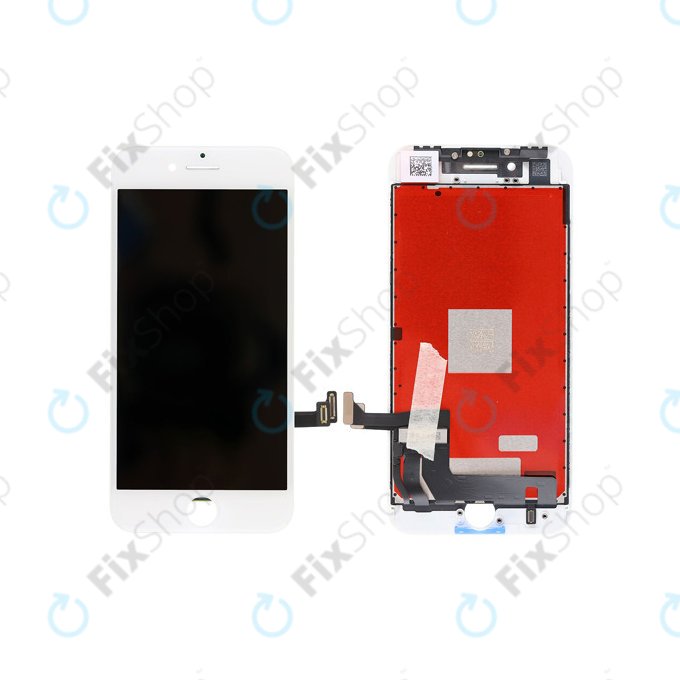 Apple iPhone 8 - LCD Display + Touch Screen + Frame (White) - Genuine Service Pack 661-08934, 661-09081