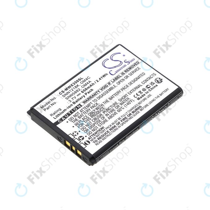 Battery for Motorola Gleam +, 650mAh, Li-Ion, 3.7V, OM4A, OM4C, HQ
