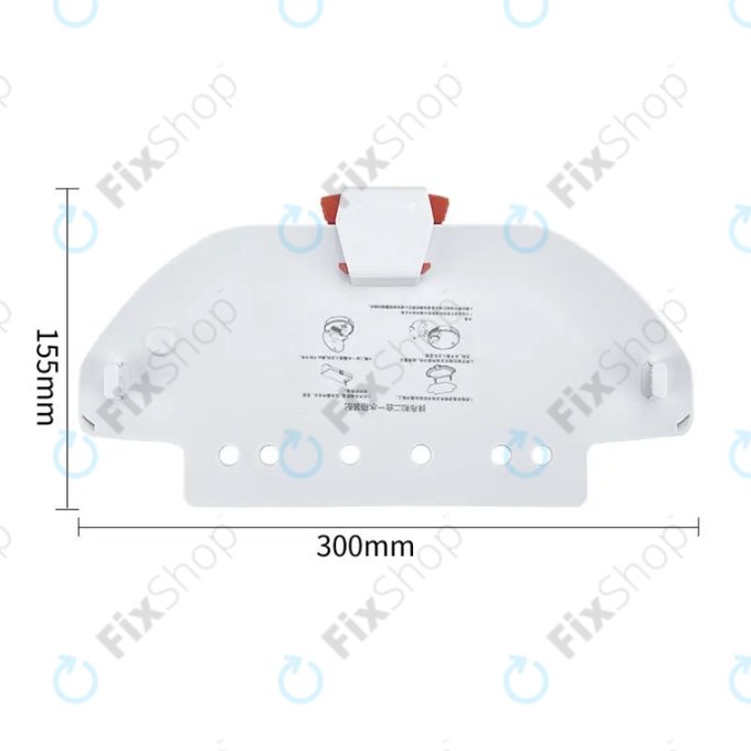Xiaomi Mi Robot Vacuum Mop Pro (P), 2S, Viomi V2 Pro, V3, SE - Bottom Cover (White)