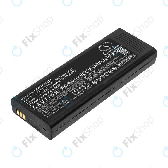 Battery for EADS P3G, TPH700, 2300mAh, Li-Ion, 7.4V, HR7742AAA02, HQ