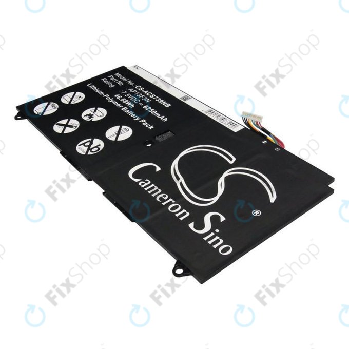 Battery for Acer Aspire S7, 6250mAh, Li-Pol, 7.5V, AP13F3N, HQ
