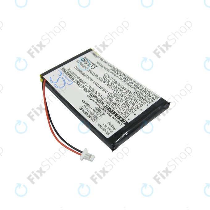 Battery for Garmin Nüvi 660, 660 FM, 1150mAh, Li-Pol, 3.7V, 361-00019-02, HQ