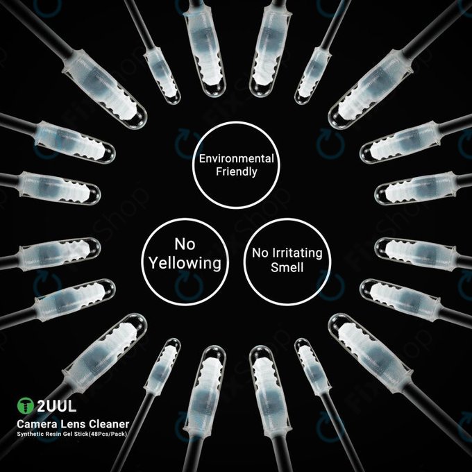 2UUL CL21 - Camera Lens Cleaning Sticks (48 pcs)
