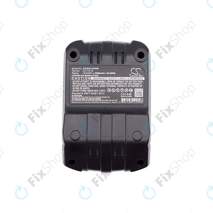Battery for Einhell RT-CD 18/1 Li, 2000mAh, Li-Ion, 18V, 45.113.13, HQ