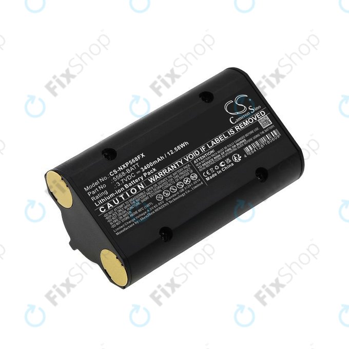 Battery for Nightstick 5566, 5568, 3400mAh, Li-Ion, 3.7V, 5568-BATT, HQ