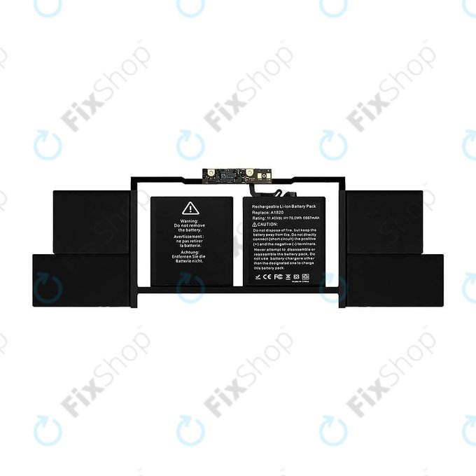 Apple MacBook Pro 15" A1707 (Late 2016 - Mid 2017) - Battery A1820 6667mAh