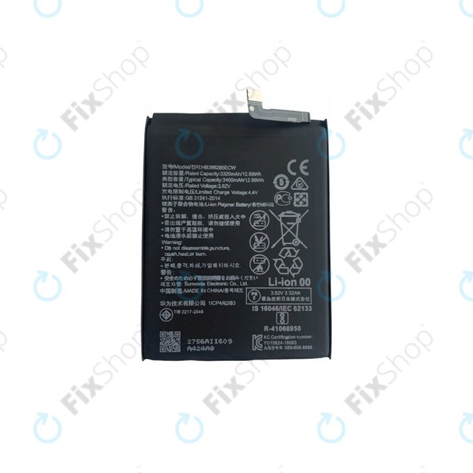Huawei P20, Honor 10 - Battery HB396285ECW 3400mAh