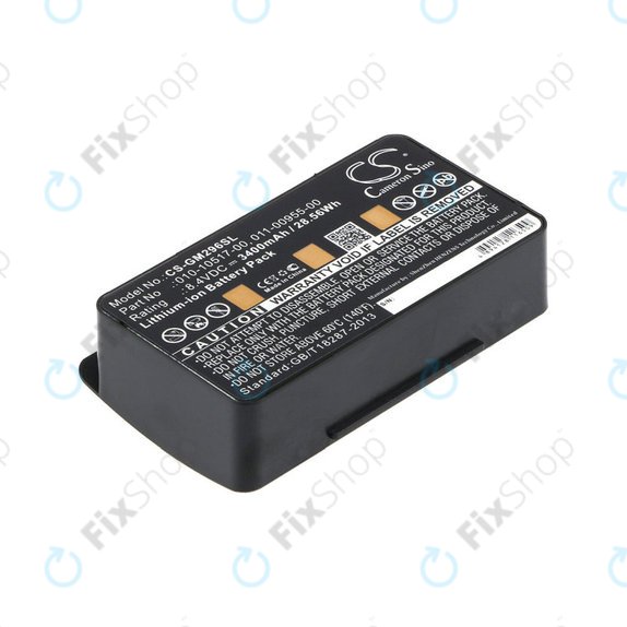 Battery for Garmin GPSMAP, 3400mAh, Li-Ion, 8.4V, 010-10517-00, HQ