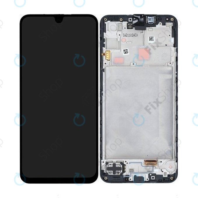 Display for Samsung A16 4G, Black, Touch Screen with Frame, GH82-36253A, Genuine Service Pack