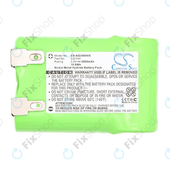 AEG Electrolux Junior 3000 - Battery 520104 Ni-MH 3.6V 3000mAh HQ