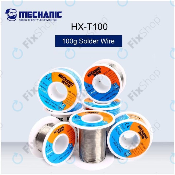 Mechanic HX-T100 - The Finest Quality Solder Wire Sn/Pb - 0.5mm