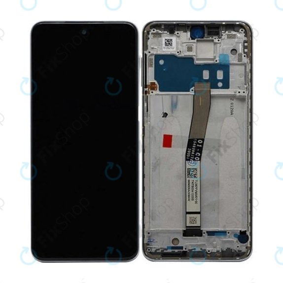 Xiaomi Redmi Note 9 Pro - LCD Display + Touch Screen + Frame (Interstellar Grey) - 560003J6B200 Genuine Service Pack