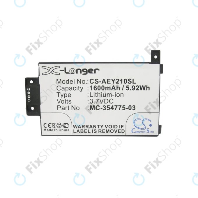 Amazon Kindle Paperwhite 2 2014, Touch 2014 - Battery MC-354775-03 1600mAh HQ