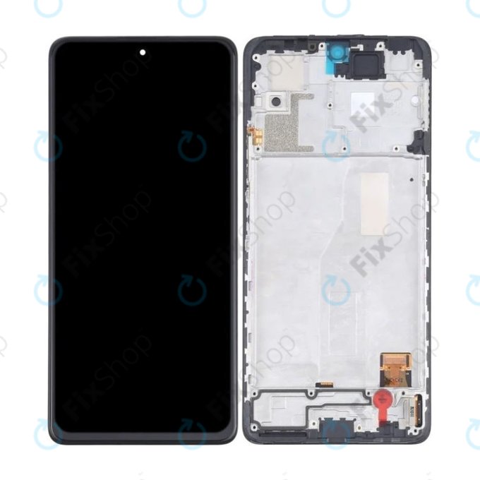 Xiaomi Redmi Note 10 Pro - LCD Display + Touch Screen + Frame (Black) OLED