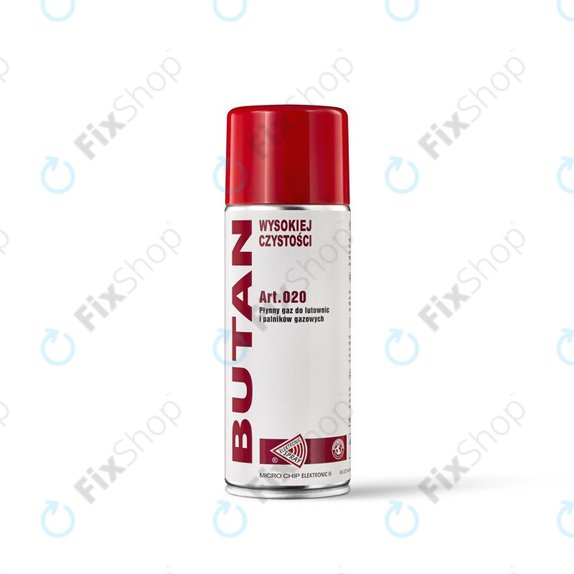 High Purity Butane Gas, 400 ml, Spray